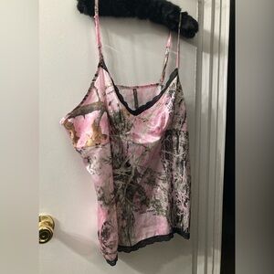 Cabela's Pink Camouflage Tank Top